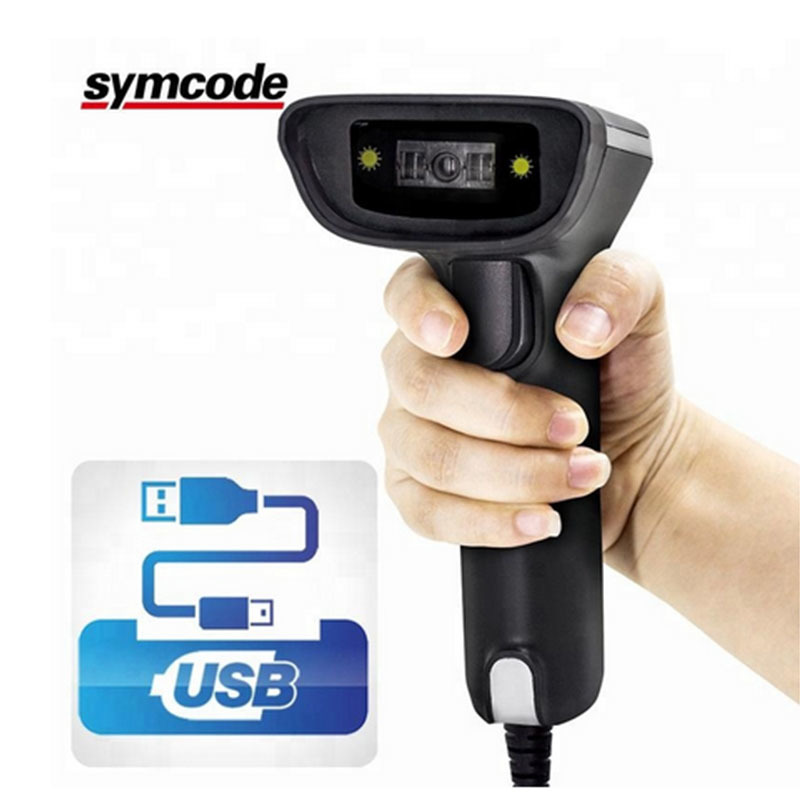 Symcode MJ6708D 2D Imager USB Barcode Scanner
